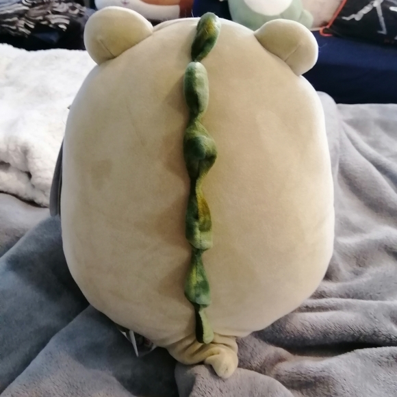 11" Sage green Ham the Gator squishmallow plush - Picture 2 of 5